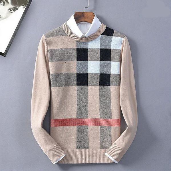 2019 new fa hion weater luxury jumper triped lattice men weater wool pullover de igner weater plu ize 3xl, White;black
2019 new fa hion weater luxury jumper triped lattice men weater wool pullover de igner weater plu ize 3xl, White;black