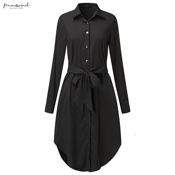 spring long sleeve autumn blouse shirt dress belt women oversized midi 5xl tunic casual office work vestidos plus size dress, Black;gray
spring long sleeve autumn blouse shirt dress belt women oversized midi 5xl tunic casual office work vestidos plus size dress, Black;gray