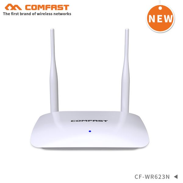 new comfast large coverage 300mbps home strong wireless wifi router with 2*5dbi dual antennas 1wan+3lan rj45 ports wireless ap
new comfast large coverage 300mbps home strong wireless wifi router with 2*5dbi dual antennas 1wan+3lan rj45 ports wireless ap
