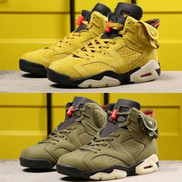 2020 travis scotts mens 6 6s basketball shoes cactus jack wheat yellow 3m medium olive green jumpman trainers zapatos des chaussures
2020 travis scotts mens 6 6s basketball shoes cactus jack wheat yellow 3m medium olive green jumpman trainers zapatos des chaussures