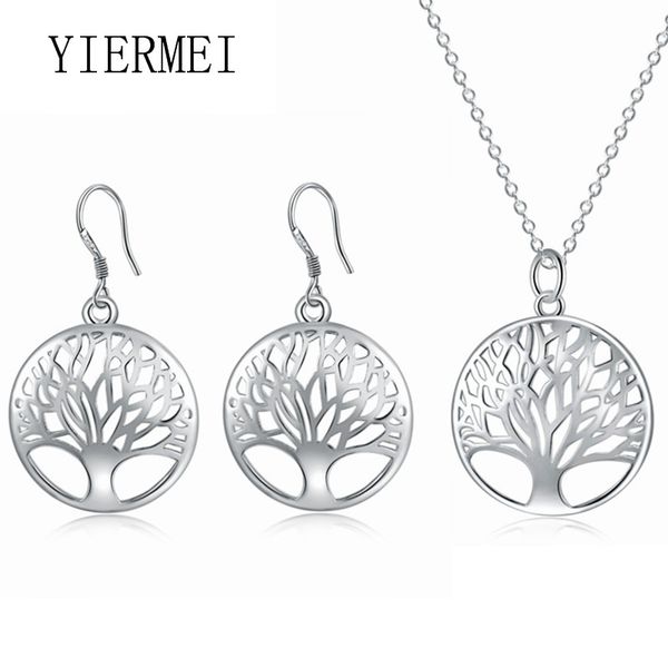 2019 popular tree of life round pendant necklace earrings set silver tree of life bijoux collier elegant women's jewelry gift
2019 popular tree of life round pendant necklace earrings set silver tree of life bijoux collier elegant women's jewelry gift