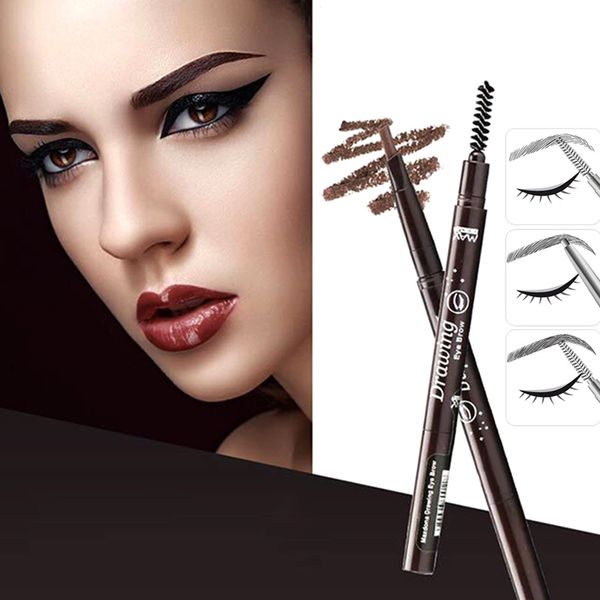 double heads automatic eyebrow pencil women eyes makeup waterproof long-lasting eyebrow pen with brush beauty tool
double heads automatic eyebrow pencil women eyes makeup waterproof long-lasting eyebrow pen with brush beauty tool