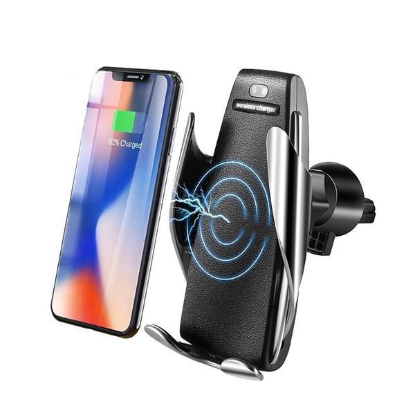 Automatic en or car wirele charger for iphone x max xr x am ung 10 9 intelligent infrared fa t wirle charging car phone holder Automatic en or car wirele charger for iphone x max xr x am ung 10 9 intelligent infrared fa t wirle charging car phone holder