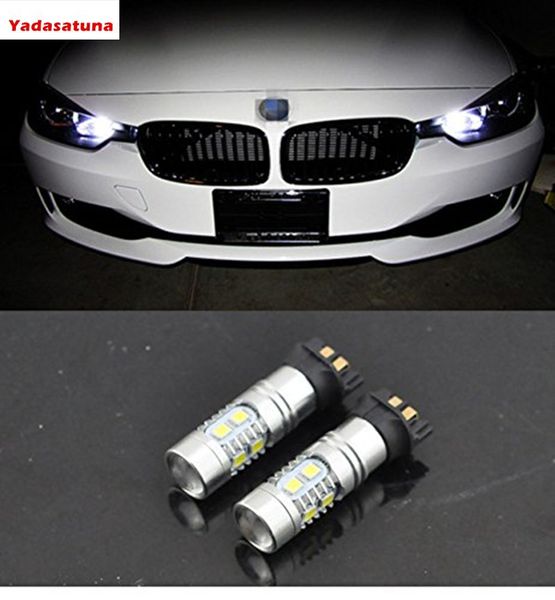 lamparas deblanca sin error de la pw24w led para for serie 3 f30 drl luces