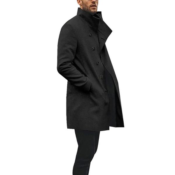 mens long trench coats autumn winter windbreaker woolen coats single breasted windproof male fashion solid overcoats plus size, Tan;black
mens long trench coats autumn winter windbreaker woolen coats single breasted windproof male fashion solid overcoats plus size, Tan;black