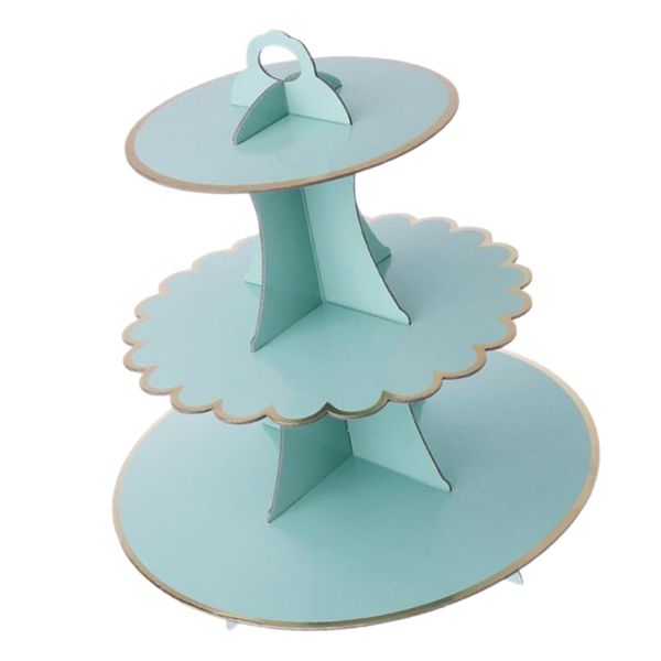 3-tier round cardboard cupcake stand dessert tower treats stacker pastry dessert serving platter food display, 4 colors to choose
3-tier round cardboard cupcake stand dessert tower treats stacker pastry dessert serving platter food display, 4 colors to choose