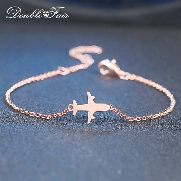 new aircraft bracelet for women girls birthday gift rose gold color adjustable chain charm jewelry bracelet dzh002m, Black
new aircraft bracelet for women girls birthday gift rose gold color adjustable chain charm jewelry bracelet dzh002m, Black