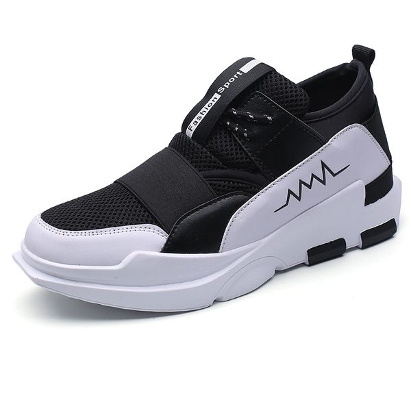 fashion fly knit men comfortable casual breathable height increasing shoes elevator get taller for 6 cm male mesh shoes design sneakers men, Black
fashion fly knit men comfortable casual breathable height increasing shoes elevator get taller for 6 cm male mesh shoes design sneakers men, Black