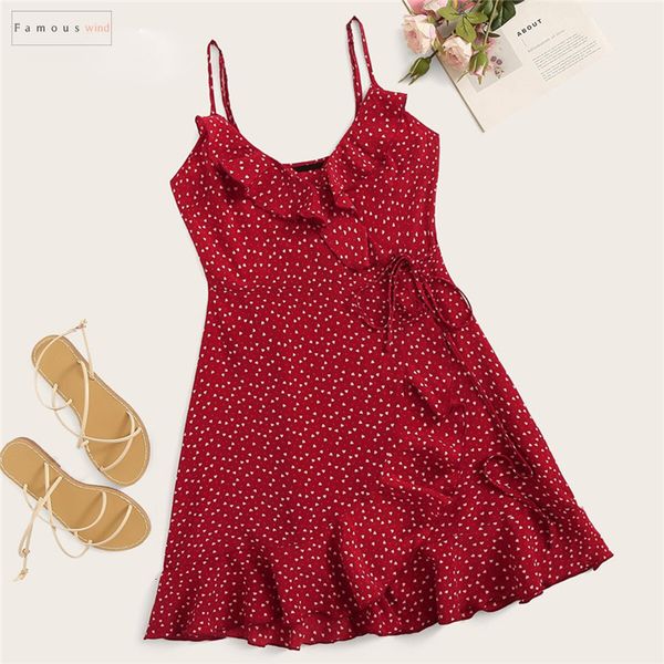 summer dress ruffle detail self tie 2019 slip mini women boho sleeveless v neck ladies wrap slim beach dress, Black;gray
summer dress ruffle detail self tie 2019 slip mini women boho sleeveless v neck ladies wrap slim beach dress, Black;gray