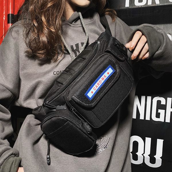 2020 new original design fashion street chest bag shoulder bag & oxford fabric material width 37cm height 12cm thickness 9cm
2020 new original design fashion street chest bag shoulder bag & oxford fabric material width 37cm height 12cm thickness 9cm