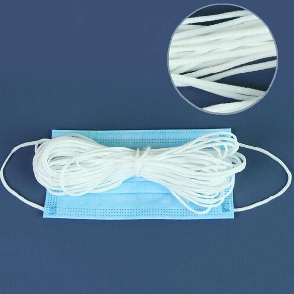 100m rubber for mask width braided elastic band white elastic cord heavy stretch high elasticity knit band diy, mask, Black;blue
100m rubber for mask width braided elastic band white elastic cord heavy stretch high elasticity knit band diy, mask, Black;blue