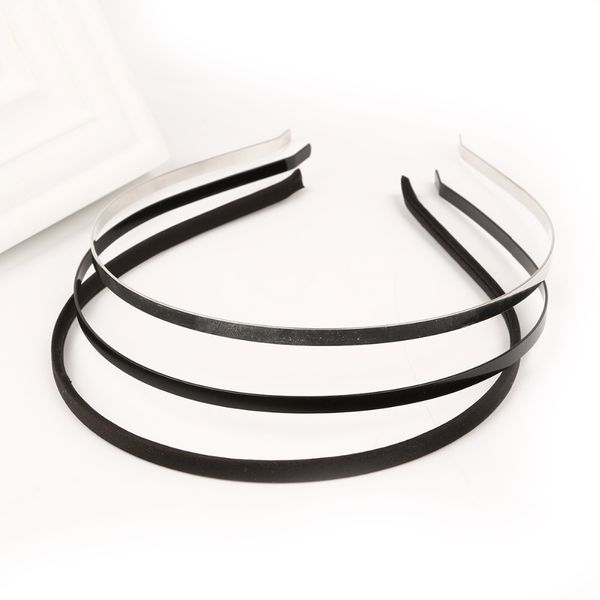 5pcs metal iron based rhodium black fabric headband hair band round dull silver color 5mm width diy flower hair accessories
5pcs metal iron based rhodium black fabric headband hair band round dull silver color 5mm width diy flower hair accessories