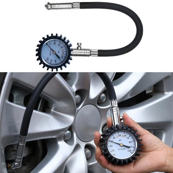 new 100psi abs metal precision pointer-style car tire pressure gauge lengthening hose short pressure measuring valve tester
new 100psi abs metal precision pointer-style car tire pressure gauge lengthening hose short pressure measuring valve tester