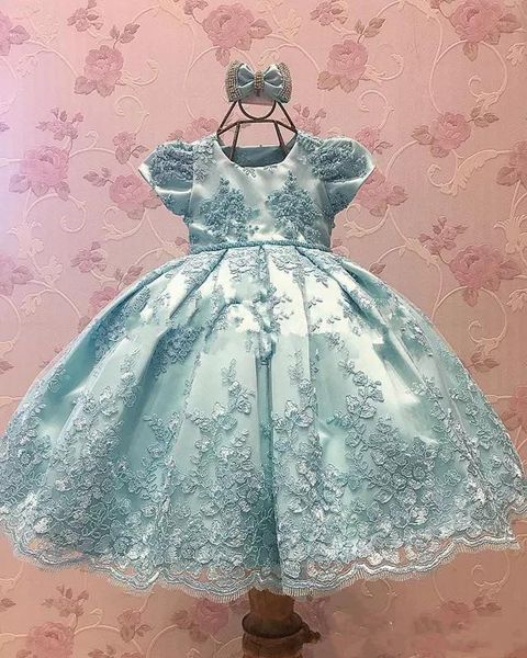 princess lace flower girl dresses for weddings short sleeves backless little girls pageant ball gowns appliques first communion dress, White;blue
princess lace flower girl dresses for weddings short sleeves backless little girls pageant ball gowns appliques first communion dress, White;blue