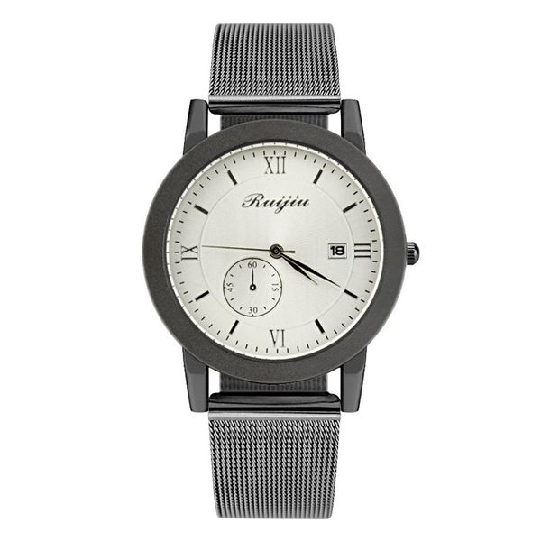 classic women's men's wrist watch steel strap relojes para mujer quartz casual ssimple new calendar watch, Slivery;brown
classic women's men's wrist watch steel strap relojes para mujer quartz casual ssimple new calendar watch, Slivery;brown