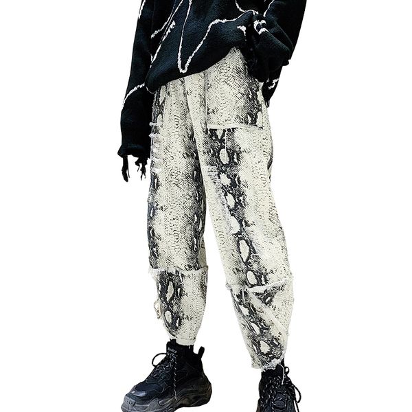 fashion men streetwear men's jeans vintage blue gray color skinny destroyed ripped jeans broken punk pants homme hip hop
fashion men streetwear men's jeans vintage blue gray color skinny destroyed ripped jeans broken punk pants homme hip hop