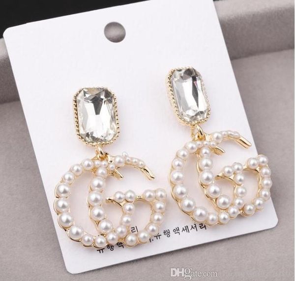 fashion letters c earrings gold color stud earring with pearl for women girl party jewelry, Silver
fashion letters c earrings gold color stud earring with pearl for women girl party jewelry, Silver