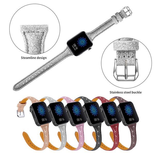 fashion new bling leather watchband for mi watch band replacement accessories smart sport watch strap, Black;brown
fashion new bling leather watchband for mi watch band replacement accessories smart sport watch strap, Black;brown