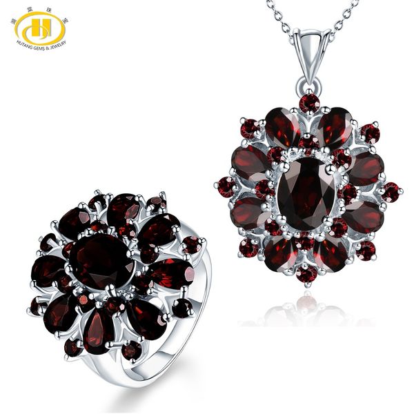 hutang natural black garnet jewelry sets 925 sterling silver gemstone ring pendant fine elegant jewelry for women gift new
hutang natural black garnet jewelry sets 925 sterling silver gemstone ring pendant fine elegant jewelry for women gift new