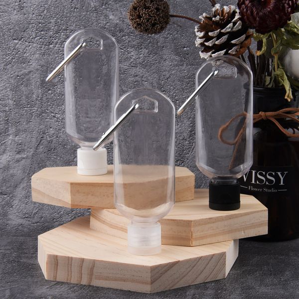 30 мл/50 мл/60 мл путешествия пластиковый прозрачный брелок бутылки дезинфицирующего средства для рук, многоразового использования пустые бу 
30 мл/50 мл/60 мл путешествия пластиковый прозрачный брелок бутылки дезинфицирующего средства для рук, многоразового использования пустые бу