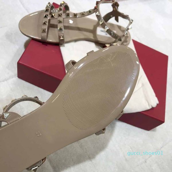 women designer sandals fashion luxury designer women shoes rivets big bowknot summer beach slides ladies shoes flat jelly sandals g1, Black
women designer sandals fashion luxury designer women shoes rivets big bowknot summer beach slides ladies shoes flat jelly sandals g1, Black