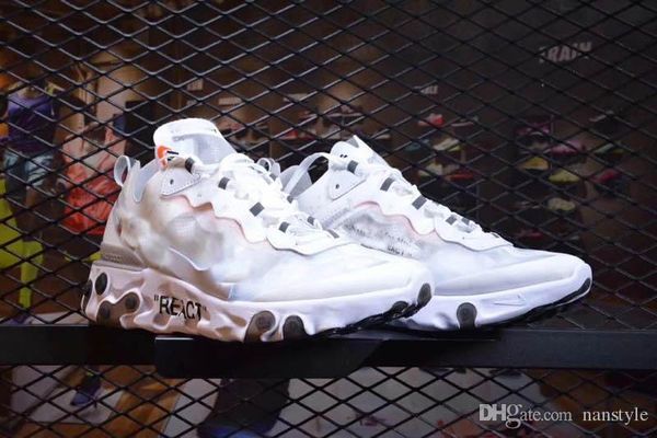 2019 new react element 87 undercover men ca ual hoe for women de igner neaker port men trainer hoe ail light bone ize 36 45, Black
2019 new react element 87 undercover men ca ual hoe for women de igner neaker port men trainer hoe ail light bone ize 36 45, Black
