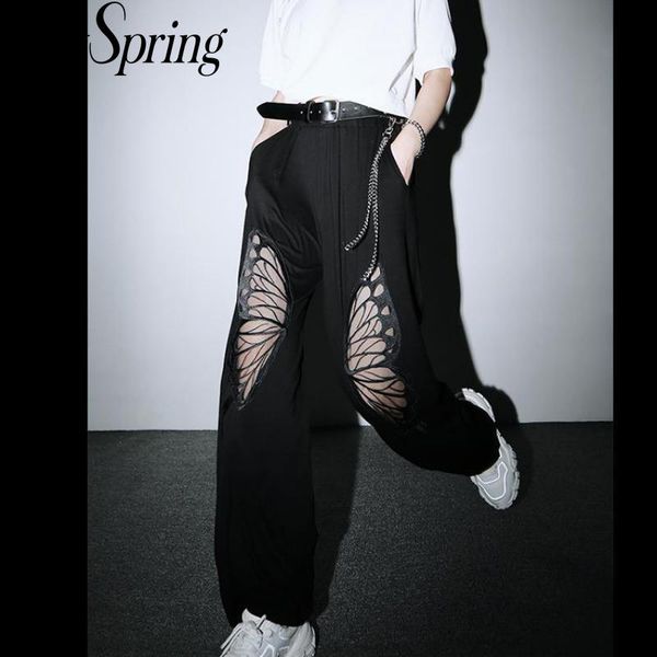 getspring women pant hollow out embroidery black harem pants all match casual high waist trousers women black summer pants 2020, Black;white
getspring women pant hollow out embroidery black harem pants all match casual high waist trousers women black summer pants 2020, Black;white