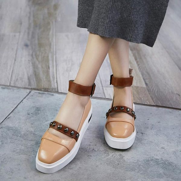 big size 34-43 brand new ankle strap rivet belt buckle zip shoes woman casual fashion spring autumn flats, Black
big size 34-43 brand new ankle strap rivet belt buckle zip shoes woman casual fashion spring autumn flats, Black