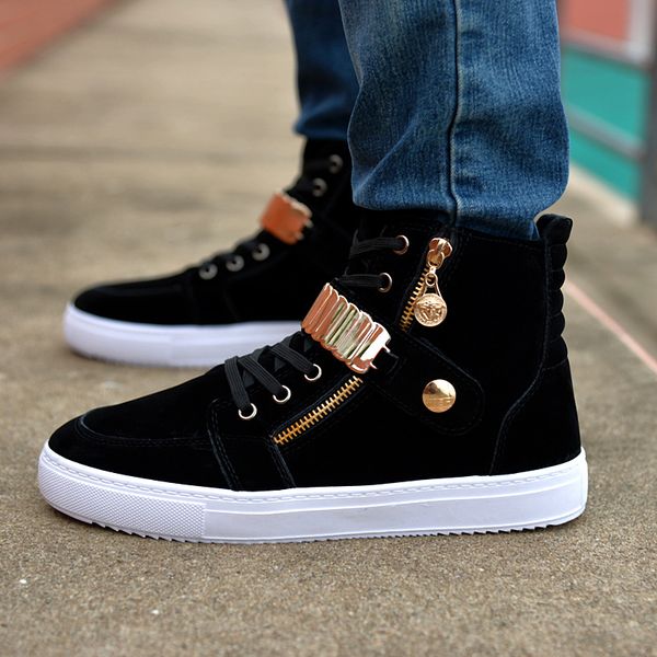 winter new style men's shoes warm men's hight-shoes trend casual fashion students fashion man casual, Black
winter new style men's shoes warm men's hight-shoes trend casual fashion students fashion man casual, Black