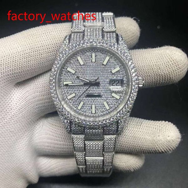 full diamonds watch automatic men's stainless steel sliver case with diamond dial luxury shiny new arrivals, Slivery;brown
full diamonds watch automatic men's stainless steel sliver case with diamond dial luxury shiny new arrivals, Slivery;brown