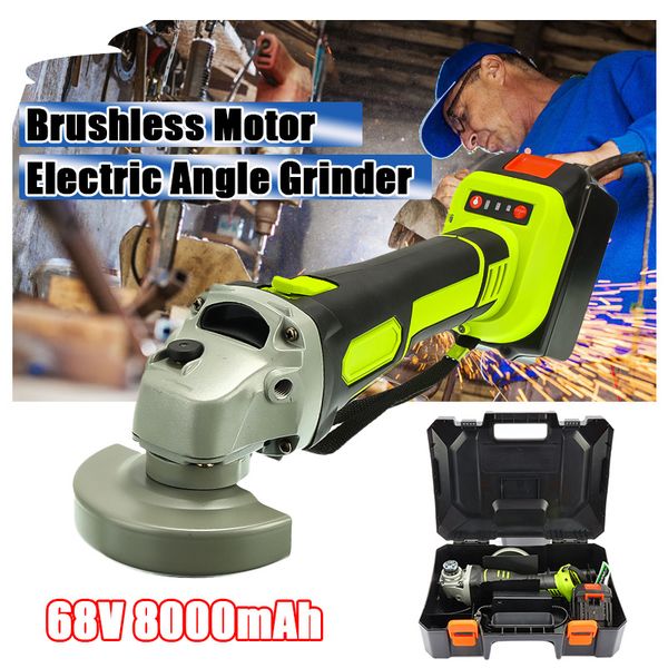 cordless angle grinder 68v 3000rpm brushless polisher grinding metal cutter 8000mah lithium ion battery rechargeable power tool
cordless angle grinder 68v 3000rpm brushless polisher grinding metal cutter 8000mah lithium ion battery rechargeable power tool