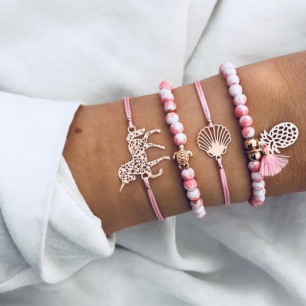 new 4 pieces / set of fashion new turtle beaded bracelet anklet multi-layer cuff bracelet set female accessories vb970, Golden;silver
new 4 pieces / set of fashion new turtle beaded bracelet anklet multi-layer cuff bracelet set female accessories vb970, Golden;silver