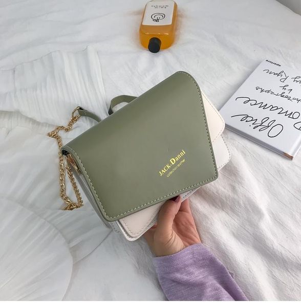 2020 new personality contrast color stitching small square bag wild chain shoulder bag messenger bag handbag
2020 new personality contrast color stitching small square bag wild chain shoulder bag messenger bag handbag