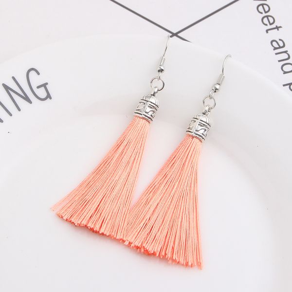 qtian boho tassel earrings pendientes mujer moda 2019 long earrings for women vintage drop wedding jewelry oorbellen, Silver
qtian boho tassel earrings pendientes mujer moda 2019 long earrings for women vintage drop wedding jewelry oorbellen, Silver