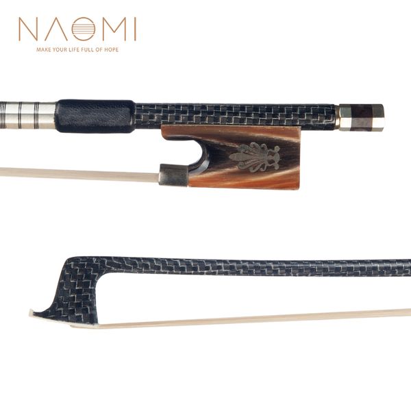 naomi carbon fiber violin bow 4/4 silver braided w/ox frog horsehair for 4/4 violin mongolia horse hair new
naomi carbon fiber violin bow 4/4 silver braided w/ox frog horsehair for 4/4 violin mongolia horse hair new