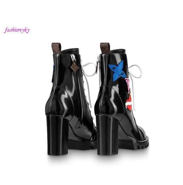 famous brand shoes women's leather boots star trail popular thick heel black hide shoelace rubber outsole luxury 1a2y7w bootswith box
famous brand shoes women's leather boots star trail popular thick heel black hide shoelace rubber outsole luxury 1a2y7w bootswith box