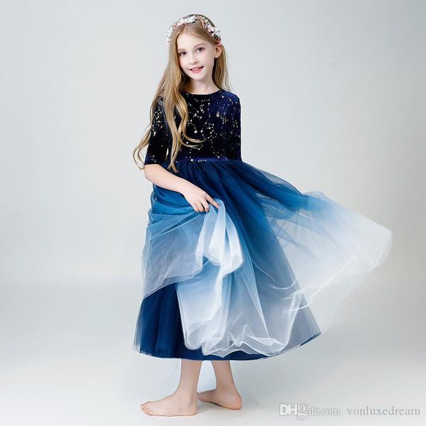elegant sheer first communion dresses for girls v back vestidos de comunion casamento white flower girl dresses, White;blue
elegant sheer first communion dresses for girls v back vestidos de comunion casamento white flower girl dresses, White;blue