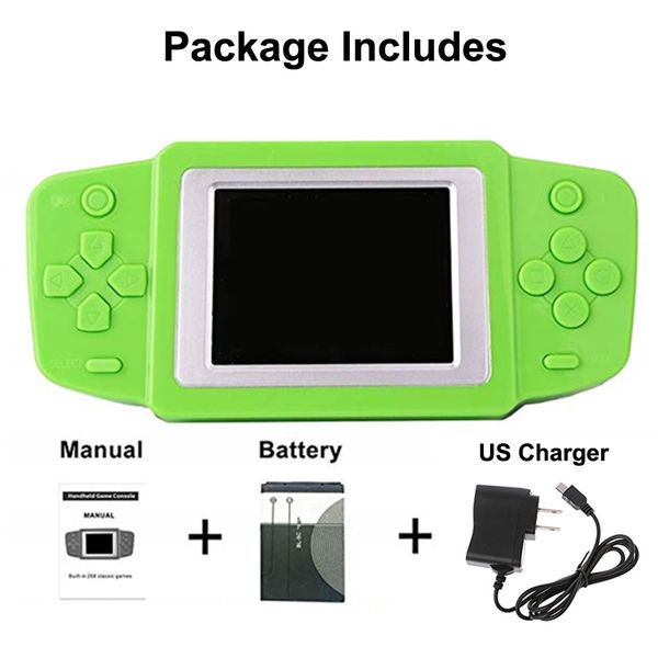 video game retro handheld games console for kids with built in 268 classic old games gift for child nostalgic player puzzle
video game retro handheld games console for kids with built in 268 classic old games gift for child nostalgic player puzzle