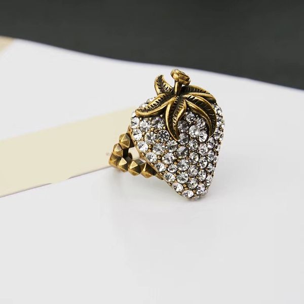 europe and the united states fashion style original ms strawberry simulation drill zircon inlaid copper ring restoring ancient ways, Silver
europe and the united states fashion style original ms strawberry simulation drill zircon inlaid copper ring restoring ancient ways, Silver