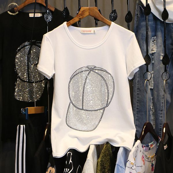 drilling t shirt short sleeve letter cotton summer t shirts women o neck casual tees tx002, White
drilling t shirt short sleeve letter cotton summer t shirts women o neck casual tees tx002, White
