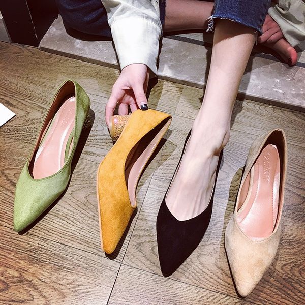 eoeodoit women avocado color pumps shoes spring autumn fashion med heel pointed toe slip on heels lady office work shoes casual, Black
eoeodoit women avocado color pumps shoes spring autumn fashion med heel pointed toe slip on heels lady office work shoes casual, Black