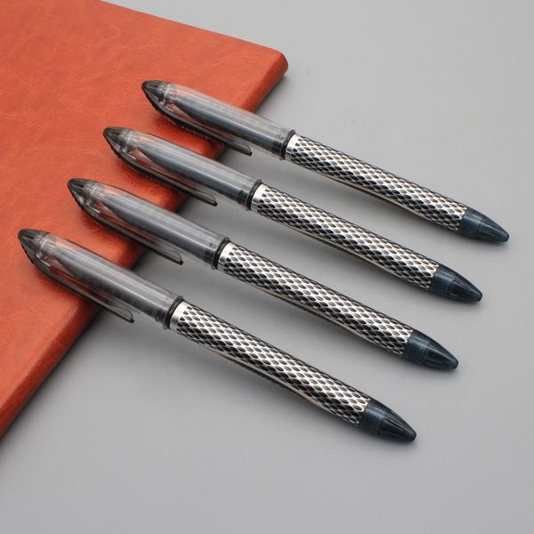 10pcs / Set Stationery Black Gel Ink Pencils Business Writing Office Gel Pen For School Supplies Pens 0.5mm Needle Head Pens