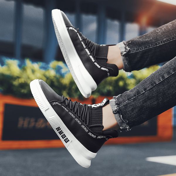 new spring autumn men casual natural leather breathable sneakers slip on flat boots fashion black male flats comfy outdoor shoes
new spring autumn men casual natural leather breathable sneakers slip on flat boots fashion black male flats comfy outdoor shoes