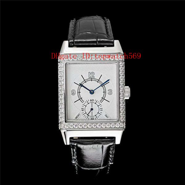 diamond casual watch wristwatch reverso watch mens watches swiss automatic 21600 vph sapphire super stainless steel italy leather strap, Slivery;brown
diamond casual watch wristwatch reverso watch mens watches swiss automatic 21600 vph sapphire super stainless steel italy leather strap, Slivery;brown