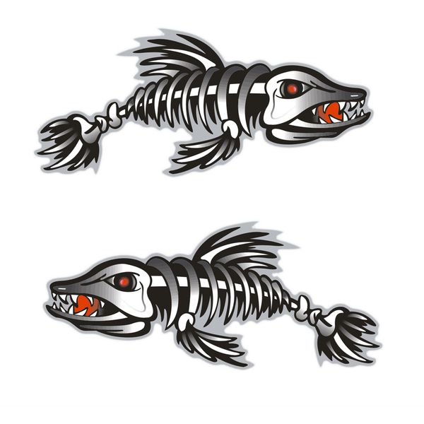 2 pieces / set kayak decals fish bones skeleton stickers for kayak canoe fishing boat wall car accessories
2 pieces / set kayak decals fish bones skeleton stickers for kayak canoe fishing boat wall car accessories