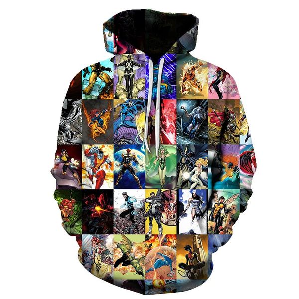 hoodie men 2019 new fashion fashion hoodie men 3d print sweatshirt streetwear, Black