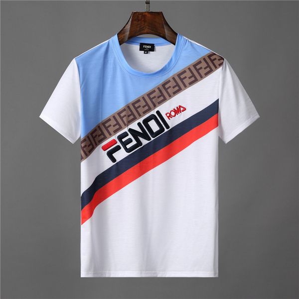 

NEW Brands Летняя одежда для мужчин 3D FF ROMA Печатная футболка Горячие продажи с круглым