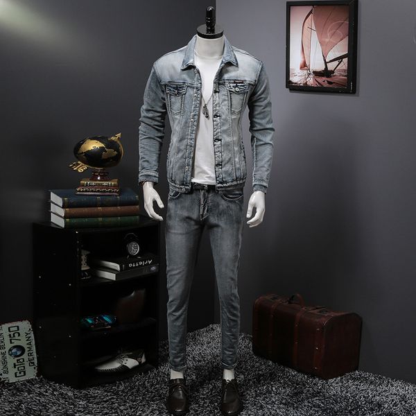 false mode set plus velvet fashion man denim jacket 2019 autumn and winter new products faded men's coat 005-2-4, Black;brown
false mode set plus velvet fashion man denim jacket 2019 autumn and winter new products faded men's coat 005-2-4, Black;brown
