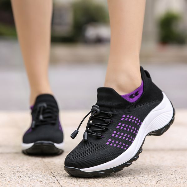 large size women's shoes shake socks casual flying woven womens shoes lace thick bottom breathable platform sneakers woman
large size women's shoes shake socks casual flying woven womens shoes lace thick bottom breathable platform sneakers woman