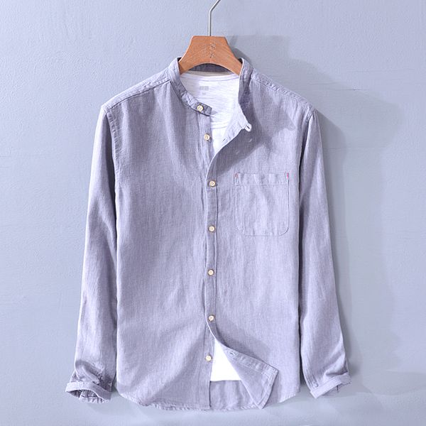 italy brand long-sleeved linen shirts men fashion gray shirt mens casual summer loose shirt men solid chemise camisa, White;black
italy brand long-sleeved linen shirts men fashion gray shirt mens casual summer loose shirt men solid chemise camisa, White;black